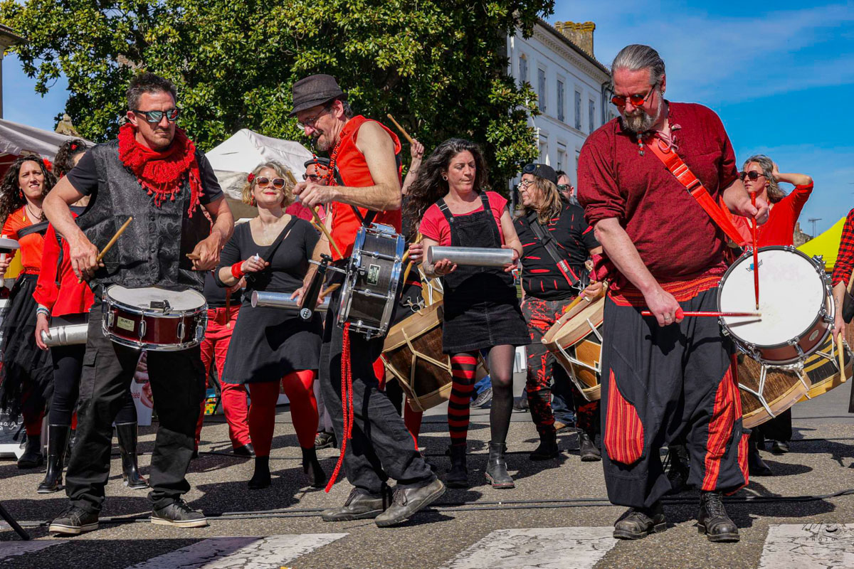 Groupe Baque Aròu au complet